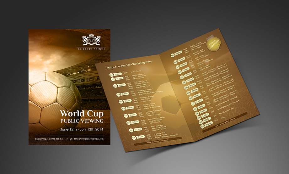 Flyer - World Cup Public Viewing