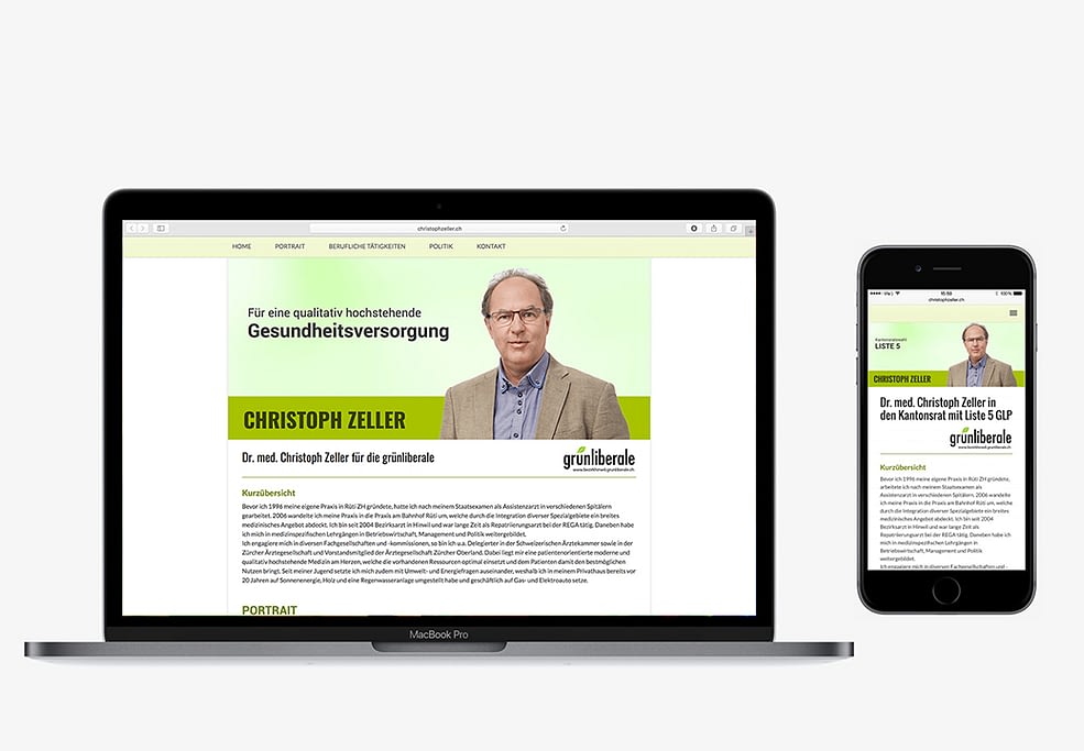 Responsive Webdesign - Christoph Zeller