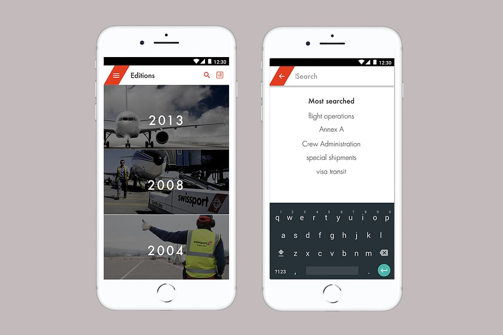 Airplane Ground Handling Mobile App