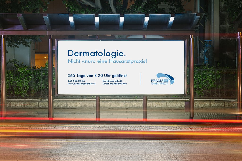 Nicht «nur » eine Hausarztpraxis! Kampagne - Praxis am Bahnhof