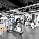 Die Physiotherapie am Bahnhof hat einen vollausgestatteten Fitnessraum mit MTT.